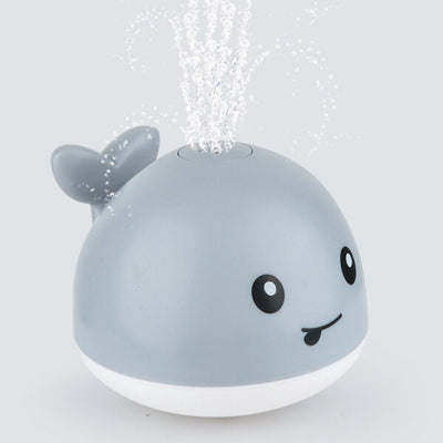 Light up Whale Water Sprinkler baby bath Pool Toy