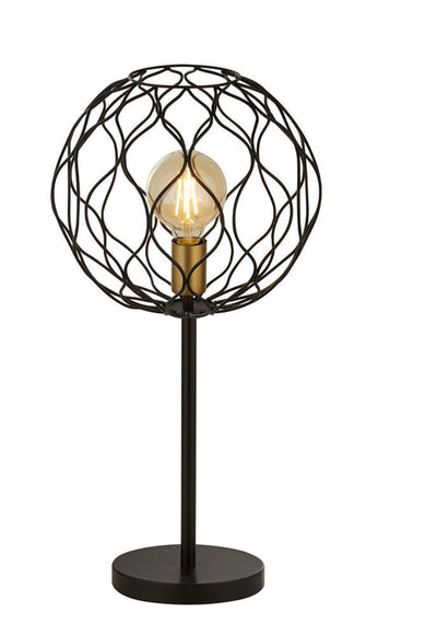 Finesse Black & Gold Table Lamp